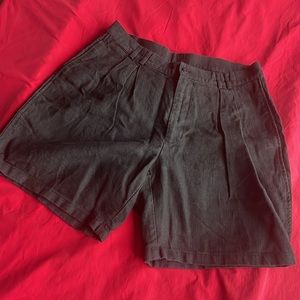 [Wilke-Rodriguez] Black Linen Shorts